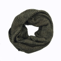 Unisex-Winter-Diamant-Druck-schwere gestrickte Schleife Snood (SK179)